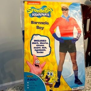 Sponge Bob “Barnacle boy” adult costume